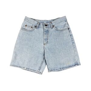 Vintage Lee High Rise Denim Shorts Women's Size 13 Medium‎ 80s 90s Made in USA